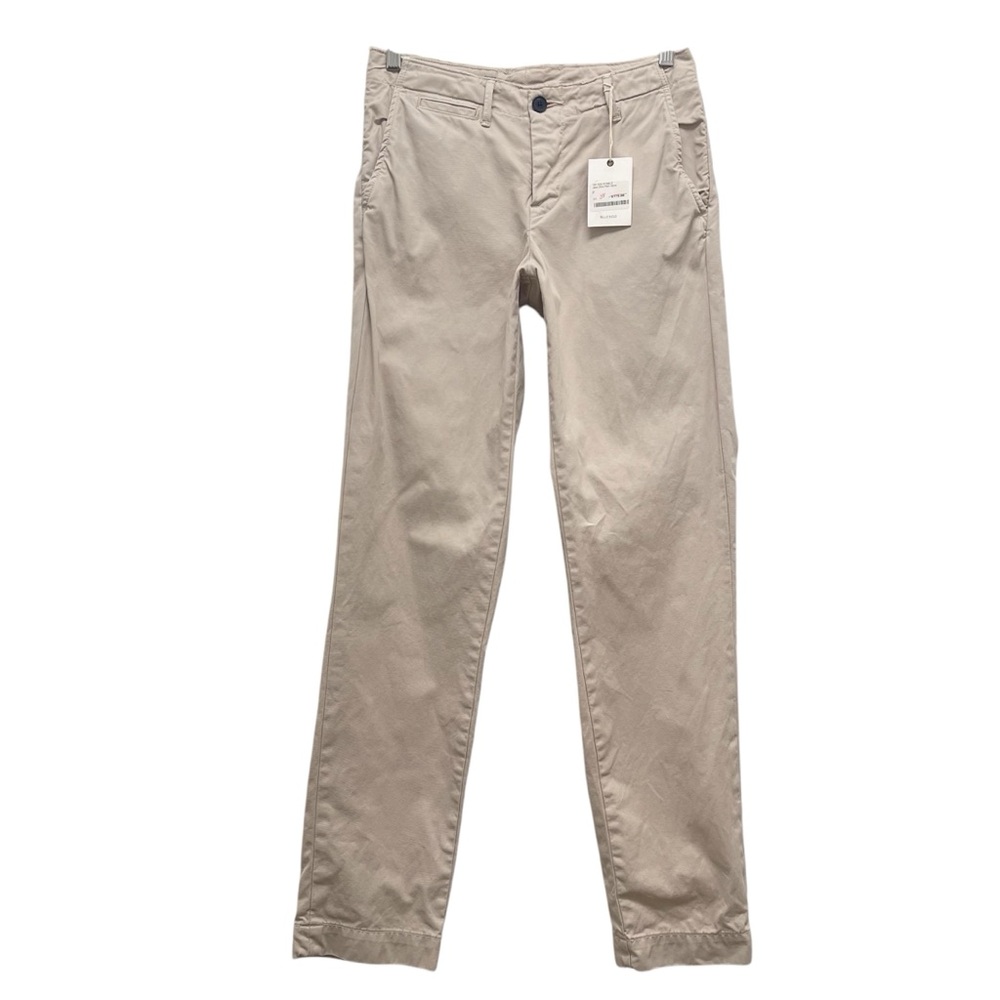 Billy Reid Jane Stone Chino Straight Leg Pant Size 27